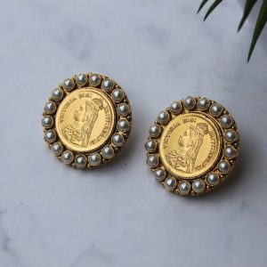 Classic Victorian Pearl Studs