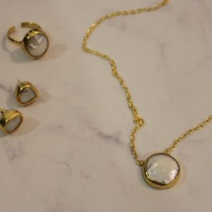 Flat Pearl Set