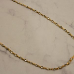 The Double Side Stones Chain