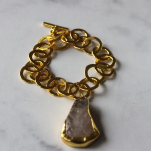 Apatite Link Bracelet