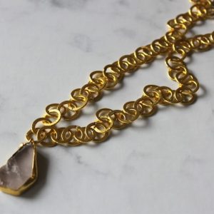 Apatite Link Necklace