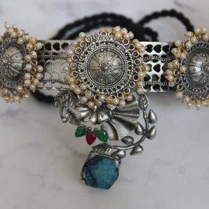 Contemporary Dome Necklace