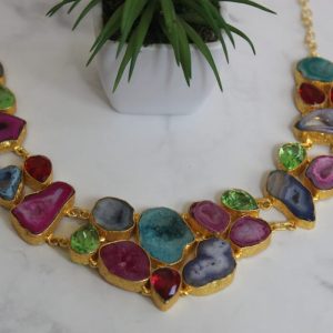 Neck-filled Colorful Necklace
