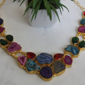 Neck-filled Colorful Necklace