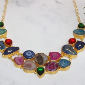 Neck-filled Colorful Necklace