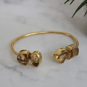 Citrine cuff Bracelet